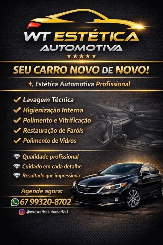 WT Estética Automotiva - Destaque